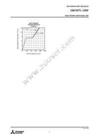 CM150TL-12NF Datasheet Page 5