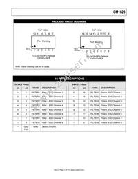 CM1620-06DE Datasheet Page 2