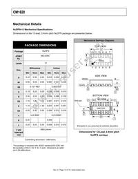 CM1620-06DE Datasheet Page 13