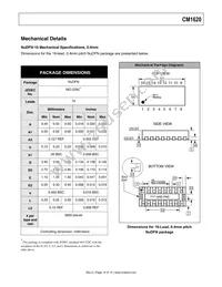 CM1620-06DE Datasheet Page 14