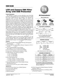 CM1630-08DE Datasheet Cover