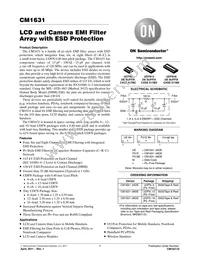 CM1631-08DE Datasheet Cover