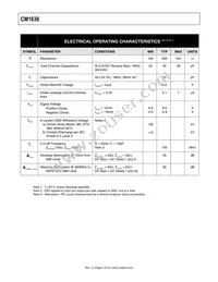 CM1636-08DE Datasheet Page 5