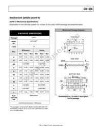 CM1636-08DE Datasheet Page 18