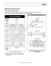 CM1636-08DE Datasheet Page 20