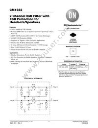 CM1682-02DE Datasheet Cover