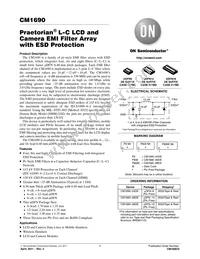 CM1690-08DE Datasheet Cover