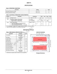 CM1771-5006YJQ Datasheet Page 2