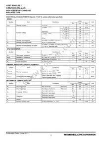 CM200EXS-24S Datasheet Page 3