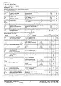 CM225DX-24S1 Datasheet Page 2