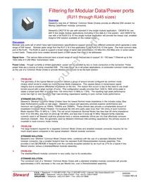 CM2718R201R-00 Datasheet Cover