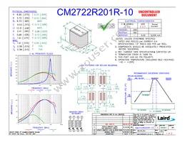 CM2722R201R-10 Cover