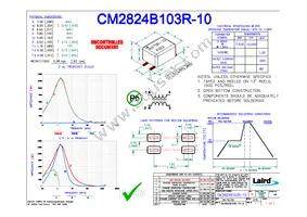 CM2824B103R-10 Datasheet Cover