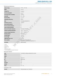 CM30-25NPP-EC1 Datasheet Page 3