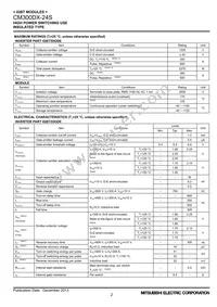 CM300DX-24S Datasheet Page 2