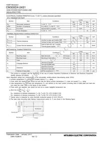 CM300DX-24S1 Datasheet Page 3