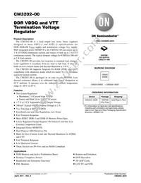CM3202-00DE Datasheet Cover