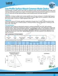 CM3322X630R-10 Datasheet Cover