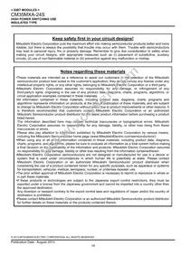 CM35MXA-24S Datasheet Page 14