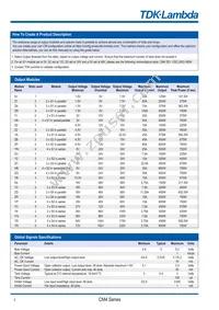 CM4009WX Datasheet Page 2