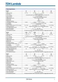 CM4009WX Datasheet Page 5