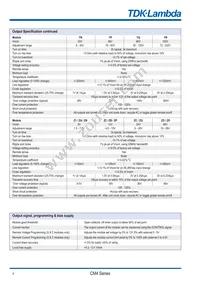 CM4009WX Datasheet Page 6