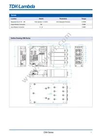 CM4009WX Datasheet Page 7