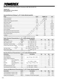 CM400HA-12H Datasheet Page 2