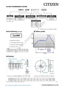 CM41532768DZBT Datasheet Page 2