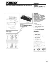 CM4308A2 Datasheet Cover