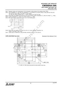 CM500HA-34A Datasheet Page 3