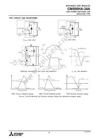 CM500HA-34A Datasheet Page 4