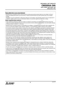 CM500HA-34A Datasheet Page 8