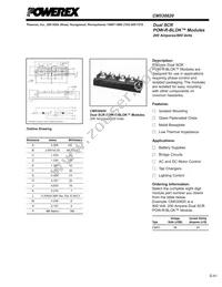 CM530820 Datasheet Cover