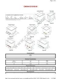 CM5441Z101B-00 Datasheet Cover