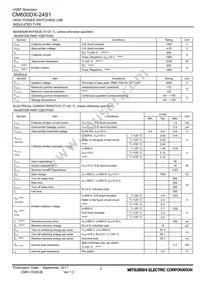 CM600DX-24S1 Datasheet Page 2