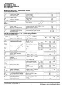 CM600DXL-24S Datasheet Page 2