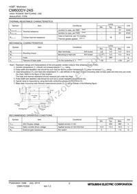CM600DY-24S Datasheet Page 3