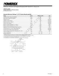 CM600E3U-12NFH Datasheet Page 2