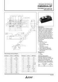 CM600HA-5F Cover