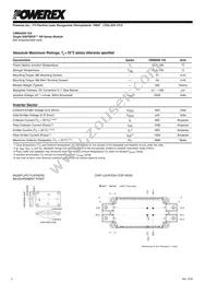 CM600HX-12A Datasheet Page 2