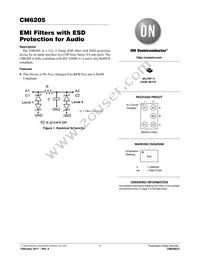 CM6205 Datasheet Cover