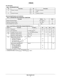 CM6205 Datasheet Page 2