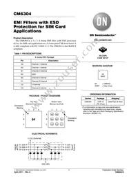 CM6304 Datasheet Cover