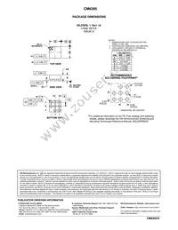 CM6305 Datasheet Page 4