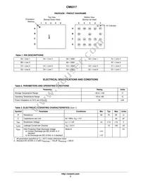 CM6317 Datasheet Page 2