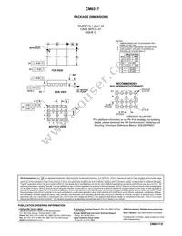 CM6317 Datasheet Page 4