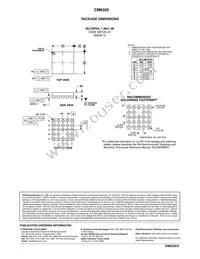 CM6320 Datasheet Page 4