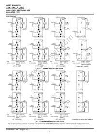 CM75MXA-24S Datasheet Page 7