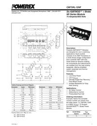 CM75RL-12NF Datasheet Cover